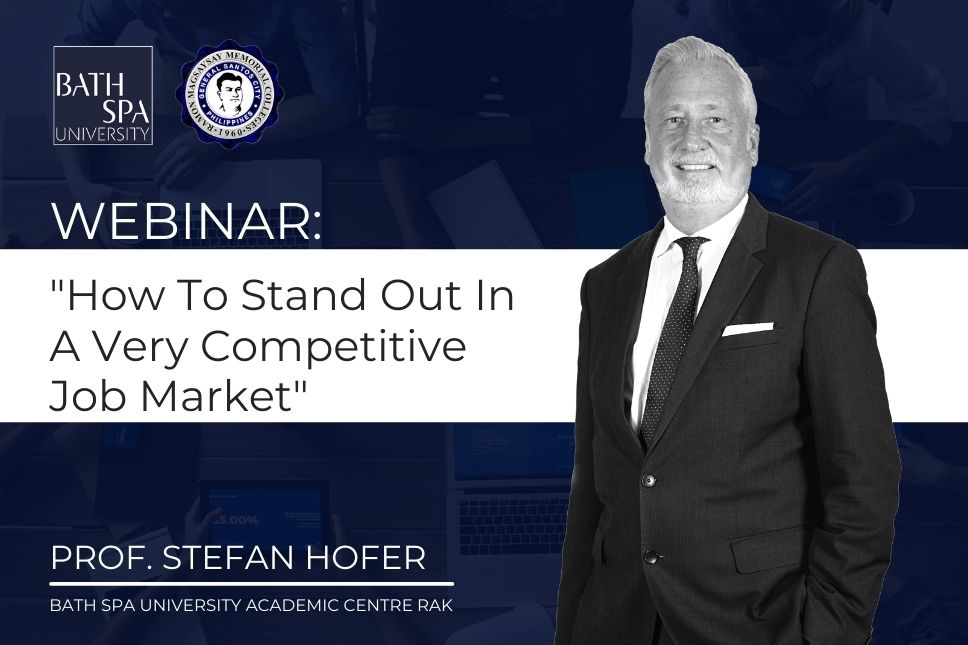 WEBINAR: “How to Stand Out In A Very Competitive Job Market”